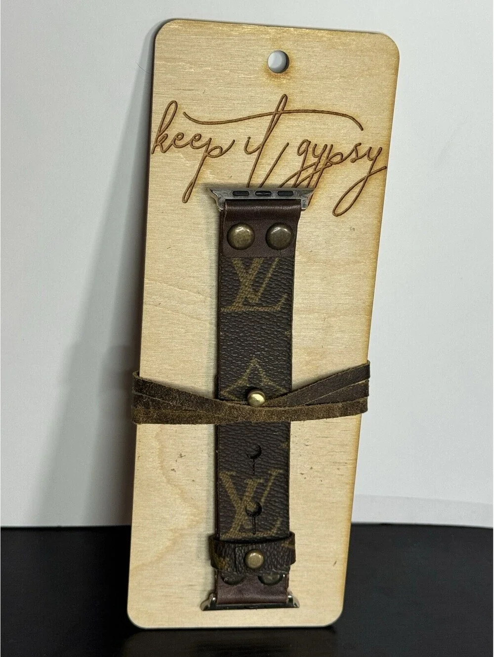 Repurposed Louis Vuitton Apple Watch Band 42/44